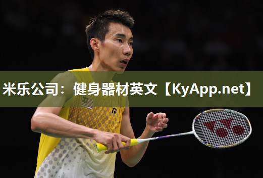 米乐公司：健身器材英文