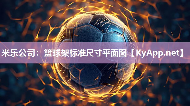 米乐公司：篮球架标准尺寸平面图