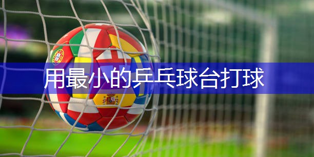用最小的乒乓球台打球