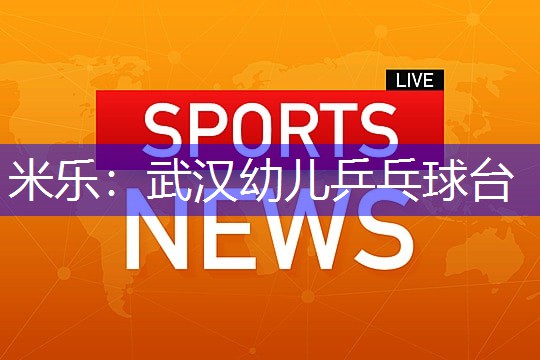 武汉幼儿乒乓球台