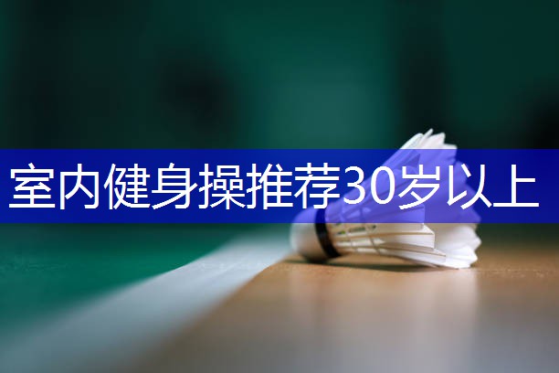 室内健身操推荐30岁以上