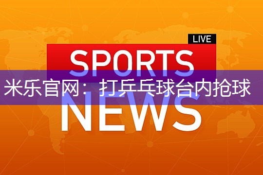 打乒乓球台内抢球