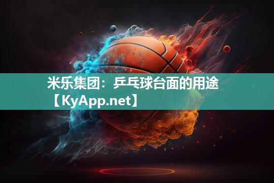 乒乓球台面的用途